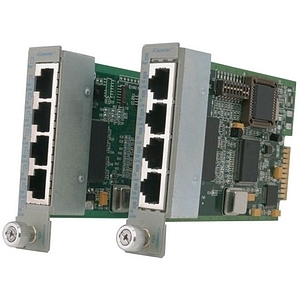 Omnitron iConverter 4Tx 10/100 Managed Ethernet Switch module