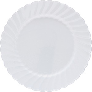 DART Concorde Non-Laminated 3-Compartment Foam Plastic Plates, 9