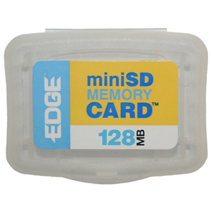 EDGE Tech 128MB miniSD Card