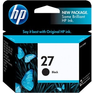 HP No. 27 Ink Cartridge - Black