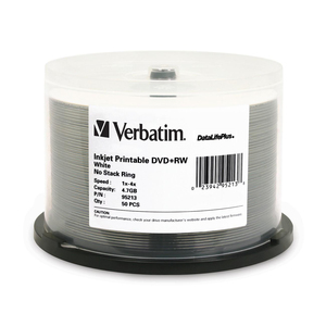 Verbatim DataLifePlus 4X DVD+RW Media