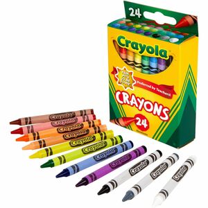 Crayola® Bulk Crayons, Black, 12/Box