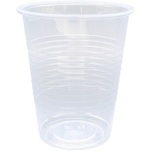 Solo 10 Oz Cold Plastic Cups, Clear, Case of 1000