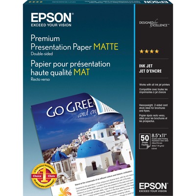 Matte PaperDouble-sided9.7 mil8-1/2