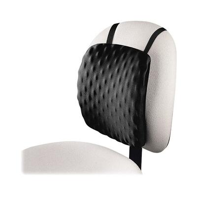 Back Pad Half Back 12"x2"x14" Black