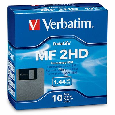 3-1/2" Diskettes PC Format 1.44MB DS-HD