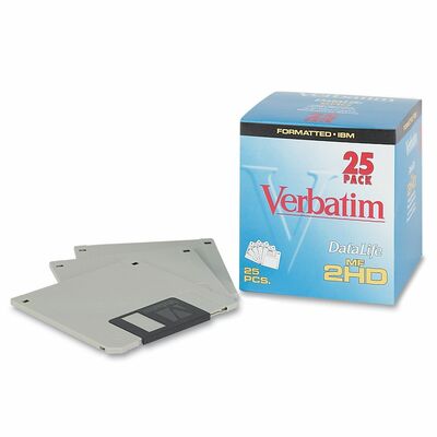 3-1/2" Diskettes PC Format 1.44MB Capacity