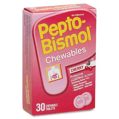Pepto Bismol Tablet Refills 30/BX