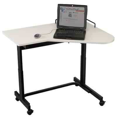 WorkstationLeft AngleBlack Frame/Gray Top39