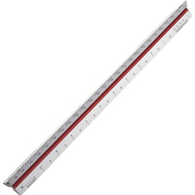 Architect Triangular Scale 12" Long Plastic