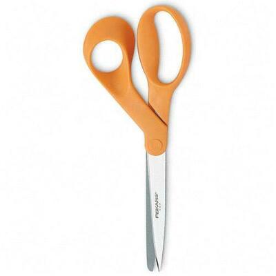 Office Scissors Bent Handled RH 8" Full Length OE