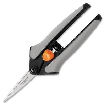 Micro-Tip Scissors 5" Full Right/Left Hand Gray Handle