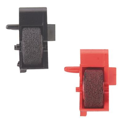 Calculator Ink Roller 2 per Pack 1 Black/ 1 Red