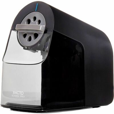 Boston School Pro Electric Pencil Sharpener Blue Gray