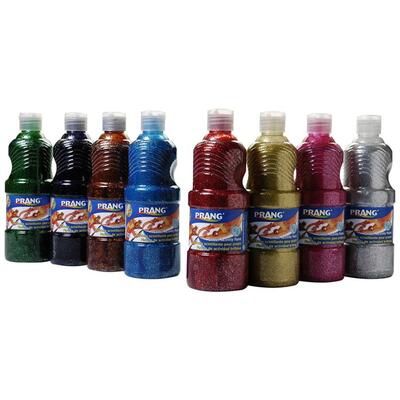 Activity Paint Glitter16 Oz12 per Pack Assorted