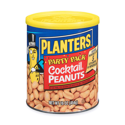 Planters Cocktail Peanuts 16 Oz Can