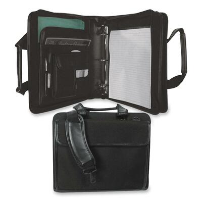 Ballistic Nylon CaseRemov. 3" Binder14"x4-1/2"x11-1/2"BK