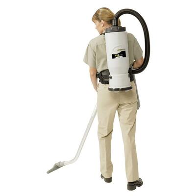 Backpack Vacuum 4 Level Filtration9 Lbs. Gray