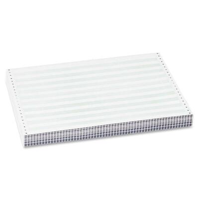 1/2" Green Bar Paper 3 Part 15Lb 14-7/8"x11"