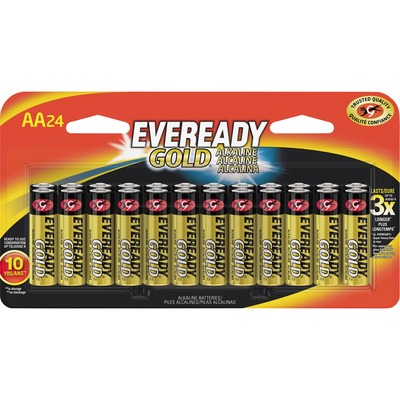 Alkaline Batteries AA 24 per Pack