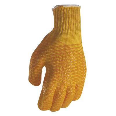 Work GlovesPoly/Acrylic KnitCoated ThumbOne SizeOrange