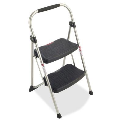 2-Stepstool Slip-resistant 20-3/4"x18-1/2"x34-1/16" SR/BK