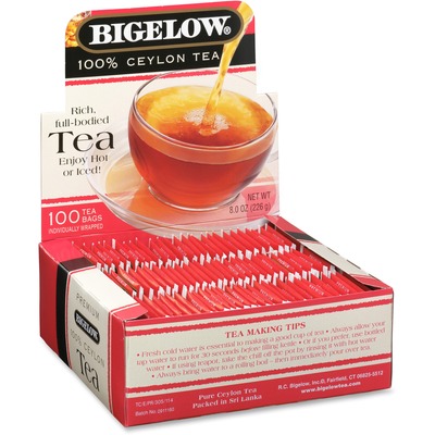 Orange Pekoe Teas Individual Wrapped 100/BX
