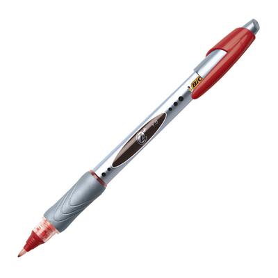 Porous Point Pensw/ Rubber Grip Bold Point Red