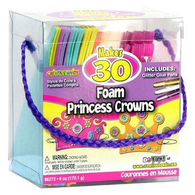 Crown Foam Kit Makes 30 Projects Assorted