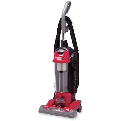 Bagless VacuumWashable Filter10' HoseSteel HandleRed