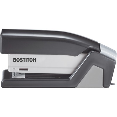 Spring Powered StaplerStaples 15 Sheets105 CapacityGray