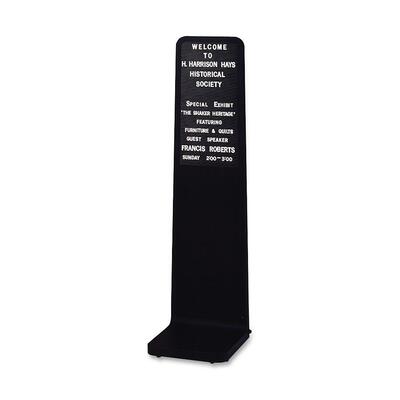 Tower Message CenterMobile14-3/4"x15-7/8"x55-1/2"Black