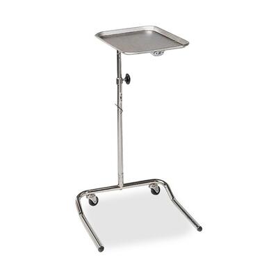 Mayo Tray StandAdjust. Hght. 18-1/2"x24"x32"-50" Chrome