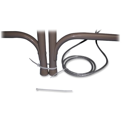 Cable Ties Nylon 18 Lb. 4"x1/16" 1000 per Pack Natural