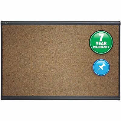 Bulletin Board 3'x2' Graphite Frame