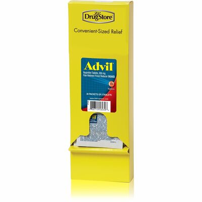 Advil Tablets Single Dose Medicine Packets 30 Packs/BX<br>Sold by theBX<br>30 PK/BX<br>48 BX/CT