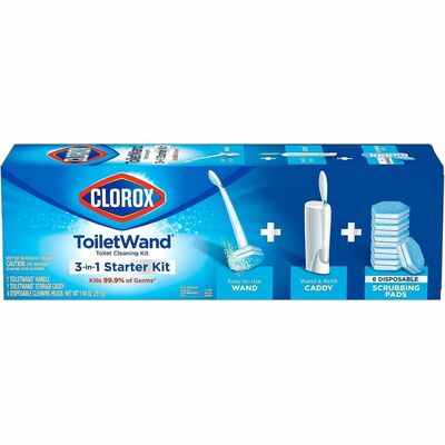 Toilet Wand White<br>BLUE/WHITE<br>Sold by theKT<br>6 KT/CT
