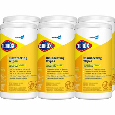 Disinfecting WipesLemon ScentAir Tight Canister6 Tub/CT
