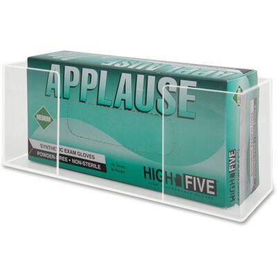 Glove Box Holder Single 11"x3-1/2"x4-3/4" Clear<br>CLEAR<br>Sold by theEA<br>1 EA/BX<br>6 BX/CT