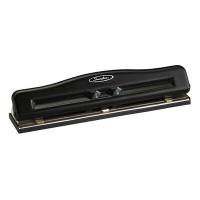 Adjustable Punch 2-3 Hole Punch 9/32" Black/Chrome