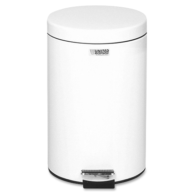 Medi-Can Steel Step Can3-1/2 Gallon10"Dia15-3/4"White
