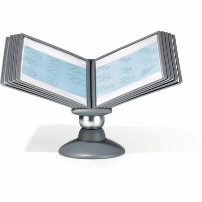 Desk Reference SystemW/10 PanelsNonexpandableGraphite