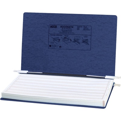Acco Presstex Data  Binder 6" Capacity  14-7/8 "x 8-1/2"  Dark Blue