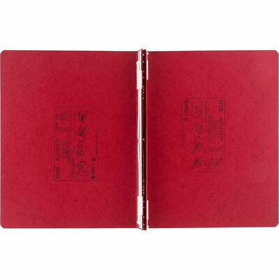 Acco Presstex Data  Binder 6" Capacity  14-7/8" x 11"  Executive Red