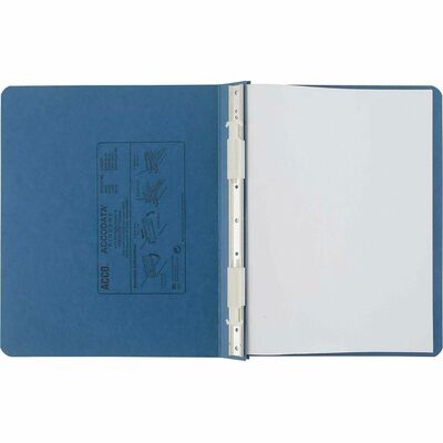 Acco Presstex Data  Binder 6" Capacity  11"x 8-1/2" Light Blue