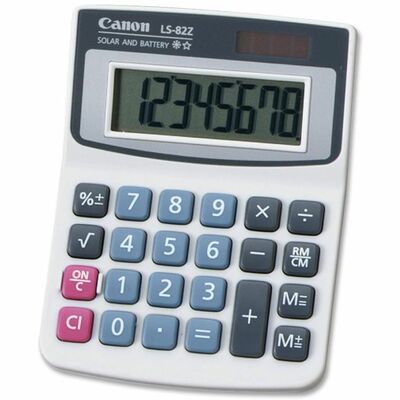 Solar/Battery Handheld Calculator 8 Digit_1