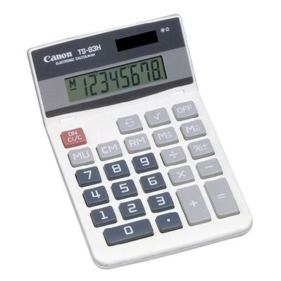 Calculator 8 Digit Adjustable Display 3x5-1/3