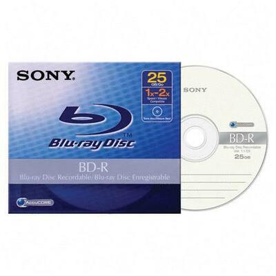 BD-R Blu-Ray Disc Recordable 72mbps 25GB Branded