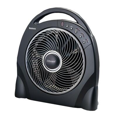 Remote Control Power Fan 17-1/4"x6-1/2"x19" Charcoal<br>