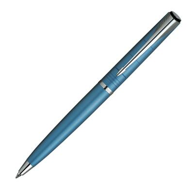 Ballpoint PenMed.23K Gold Plated TrimSlate Blue Barrel